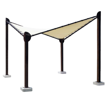 Тент Butterfly 3 x 3 м рама коричнева