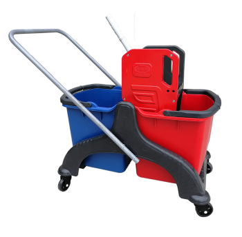 Візок для прибирання Planet на 2 відра по 25 л з віджиманням New