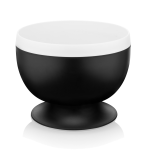 Горщик для квітів Guvvech 1,1 л овальний чорний