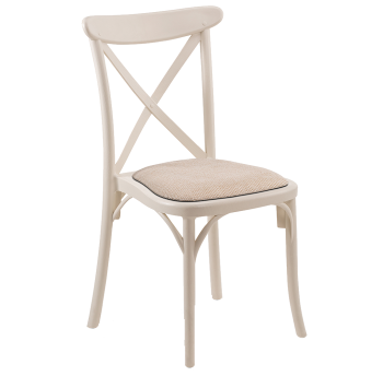 Стілець Tilia Capri Pad кремовий