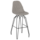 Стул барный Tilia Eos-X сиденье с тканью, ножки металлические крашеные ARTCLASS 802