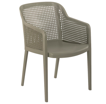 Крісло Tilia Octa сірий цемент