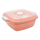 Контейнер з кришкою 1,8 л помаранчевий Irak Plastik