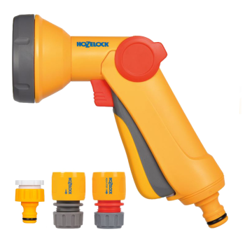 Пістолет - розпилювач + 3 конектори Set Rose-Gun HoZelock 2353