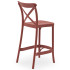 Стілець барний Tilia Capri 75 см теракотовий