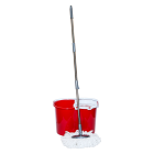 Швабра і відро з віджиманням 20 л (набір) Magic червоний