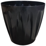 Горщик для квітів Daisy 46 л чорний