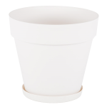 Горшок для цветов Yali 23 л бело-серый Горшок для цветов Yali 23 л бело-серый