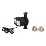 Насос циркуляційний Pumpman GRS25/80/180 Нmax 8 м Qmax 6 куб.м 100 Вт з гайками