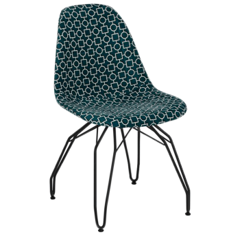 Стілець Tilia Eos-M сидіння з тканиною, ніжки металеві фарбовані ARTCLASS 808
