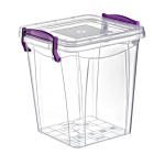 Контейнер на засувках глибокий 1,8 л прозорий