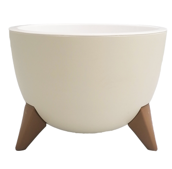 Горщик для квітів Ufo 2 л кремовий