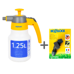 Обприскувач 1,25 л помповий + Насадка універсальна Multi Jet у подарунок Обприскувач 1,25 л помповий + Насадка універсальна Multi Jet у подарунок