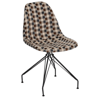 Стул Tilia Eos-X сиденье с тканью, ножки металлические крашеные ARTNUVO 46904 - V5