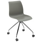 Стілець Tilia Lazer-O ніжки металеві сірий цемент