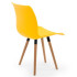 Стілець Tilia Laser-N ніжки букові жовтий