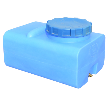 Бак 100 л квадратний ГК ПБ блакитний