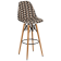 Стілець барний Tilia Eos-V сидіння з тканиною, ніжки букові ARTNUVO 46904 - V5