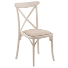 Стілець Tilia Capri Pad кремовий