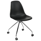 Стілець Tilia Eos-O ніжки металеві чорний - чорний