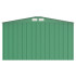 Сарай металевий ECO 320x241x196 см зелений з білим