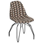 Стілець Tilia Eos-M сидіння з тканиною, ніжки металеві фарбовані ARTNUVO 46904 - V5