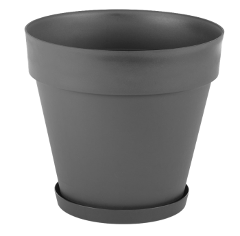 Горщик для квітів Yali 23 л антрацитовий