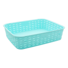 Корзина под ротанг 3 л бирюзовая