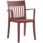 Кресло Papatya Eden-K матовое красный кирпич