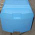 Ємність 500 л квадратна ХБП блакитна