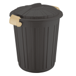 Бак для мусора Irak Plastik Luxury № 5 Herkul 73 л шоколад