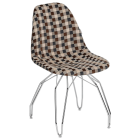 Стілець Tilia Eos-M сидіння з тканиною, ніжки металеві хромовані ARTNUVO 46904 - V5