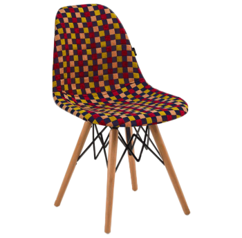 Стілець Tilia Eos-V сидіння з тканиною, ніжки букові ARTNUVO 46904 - V6