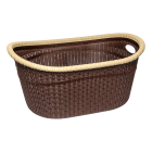 Корзина для белья GORDES 35 л коричневая