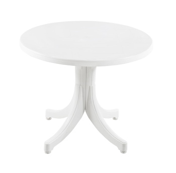 Стіл круглий Papatya Фаворит 90 білий
