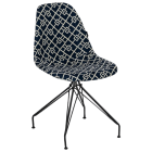 Стілець Tilia Eos-X сидіння з тканиною, ніжки металеві фарбовані ARTCLASS 805