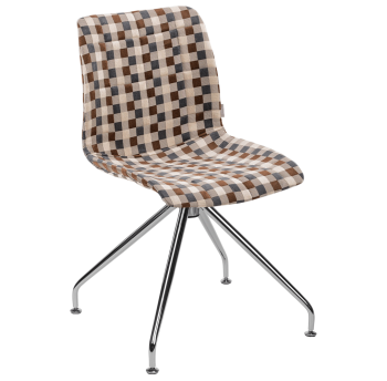 Стул Tilia Lazer-Z сиденье с тканью, ножки металлические ARTNUVO 46904 - V5