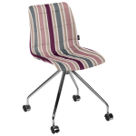 Стілець Tilia Lazer-O сидіння з тканиною, ніжки металеві ARTCLASS 903