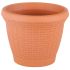 Горщик для квітів Wire 3,3 л теракотовий 