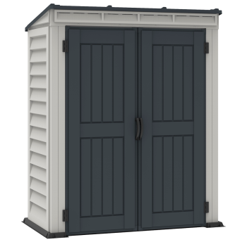 Сарай пластиковый YardMate 171x92x202 см темно-серый