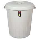 Мусорный бак Planet 50 л серый