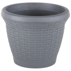 Горшок для цветов Wire 42 л антрацитовый