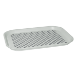 Поднос противоскользящее покрытие серый