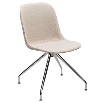 Стул Tilia Shell-ZC Pad сиденье с тканью pied de poule-01