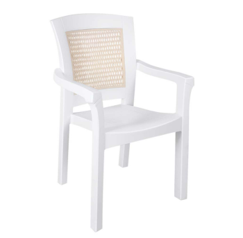 Крісло Irak Plastik Side біле