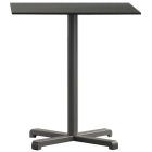 База стола Plus 63x63x73 см матова антрацитна Papatya