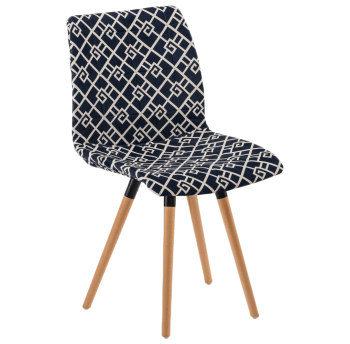 Стілець Tilia Laser-N ніжки букові, сидіння з тканиною ARTCLASS 805