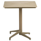 Стіл з відкидною стільницею Tilia Moon 70x70 см колір кави