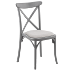 Стілець Tilia Capri Pad сірий цемент