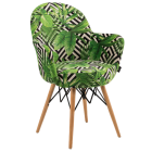 Крісло Tilia Gora-V ніжки букові, сидіння з тканиною VOKATO